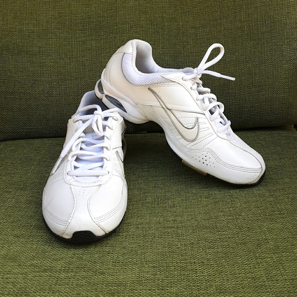 Nike Shoes - Nike Air women's training white lace up athletic shoe.